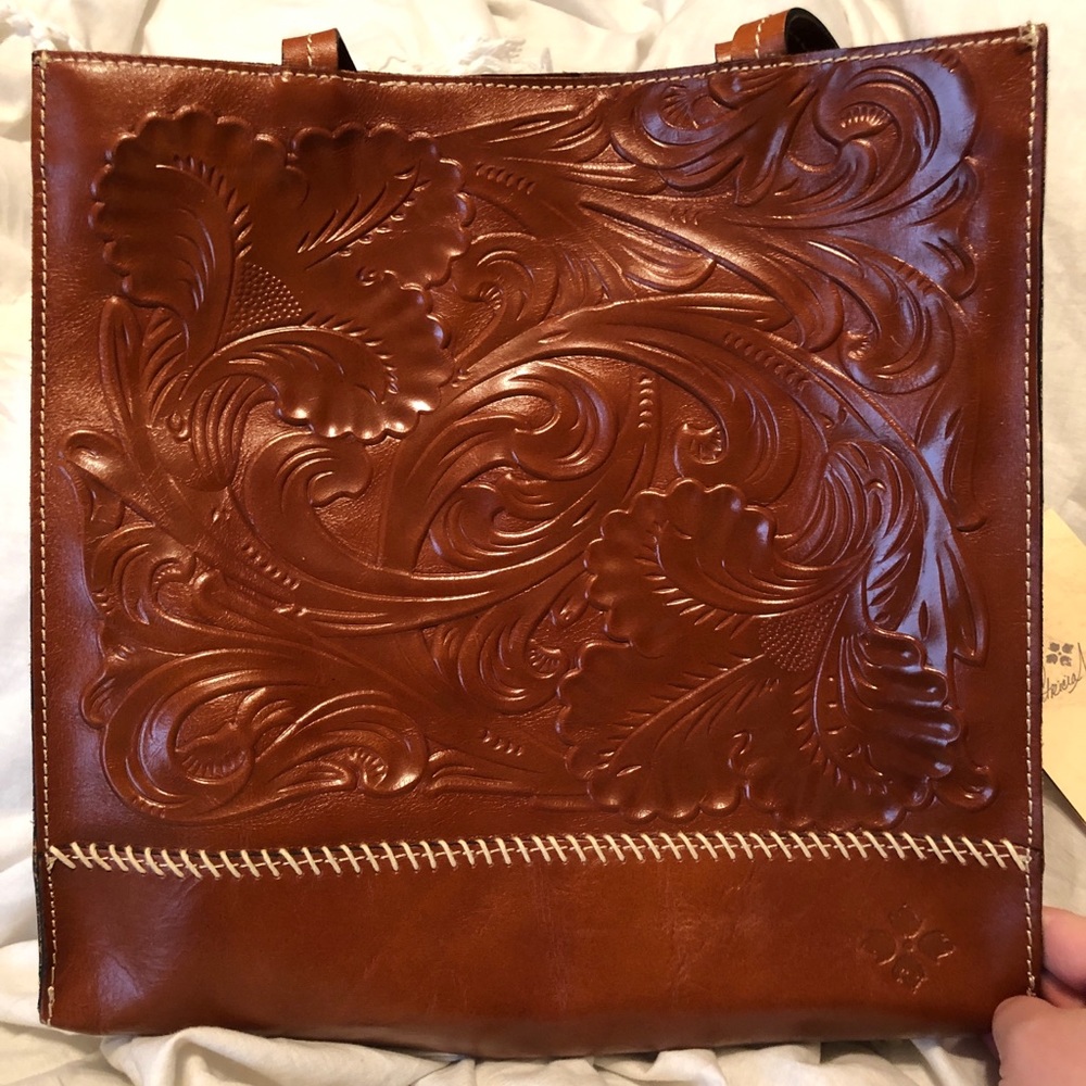 Patricia Nash Tooled Rose Bag